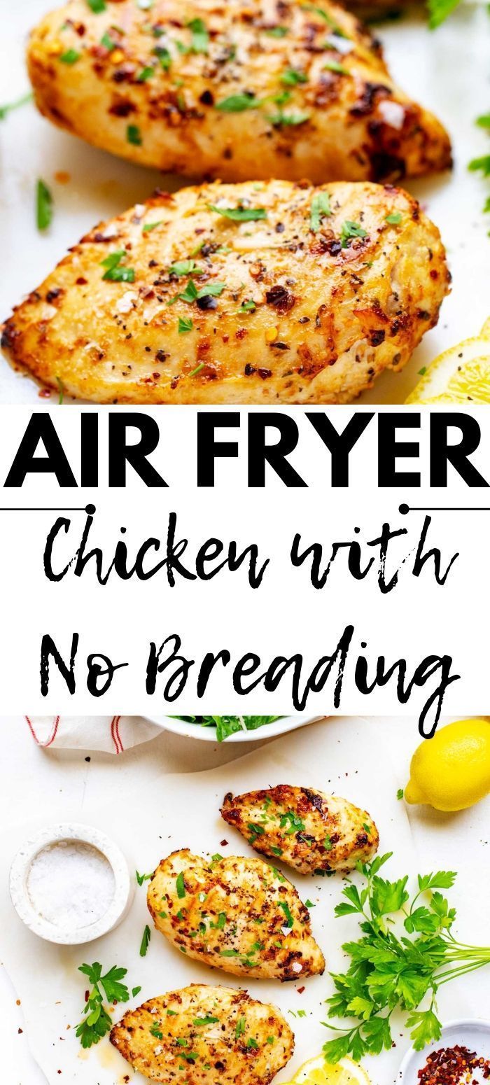 Air Fryer Chicken with No Breading -   18 air fryer recipes chicken boneless keto ideas