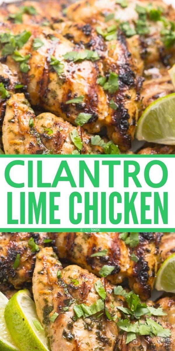 Crispy Baked Cilantro Lime Chicken - Paleo & Whole30 Option -   18 dinner recipes for two chicken ideas