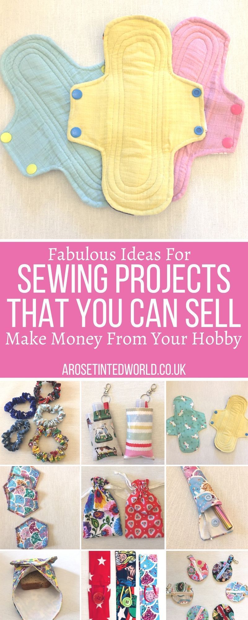 Sewing Projects That You Can Sell -   18 fabric crafts to sell gift ideas