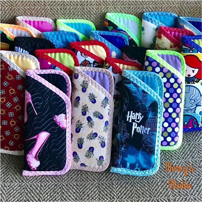PDF pattern for Eyeglasses Case -   18 fabric crafts to sell gift ideas