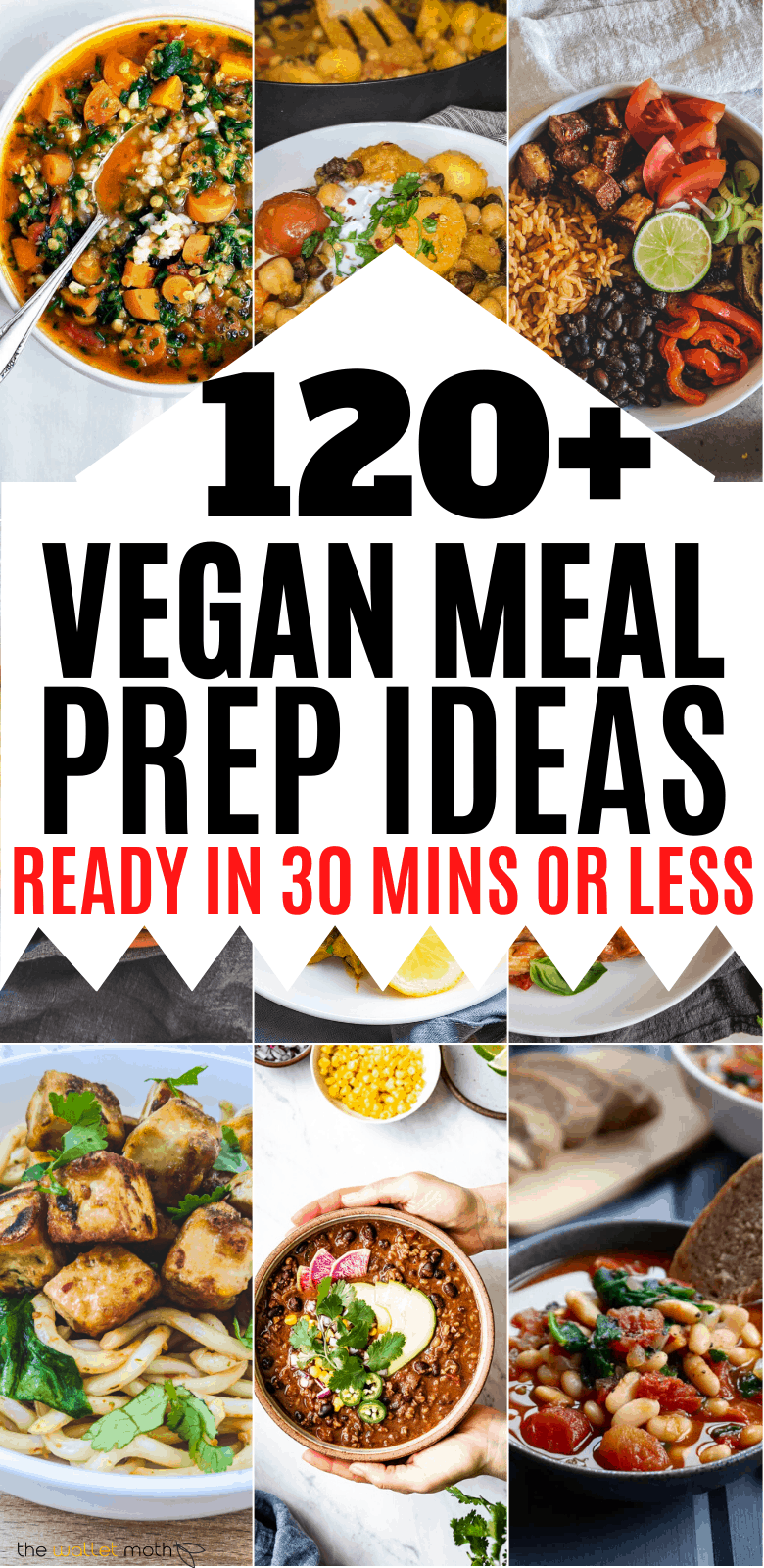 120 Easy Vegan Meal Prep Recipes That Take 30 Minutes Or Less -   18 meal prep recipes for beginners cheap ideas