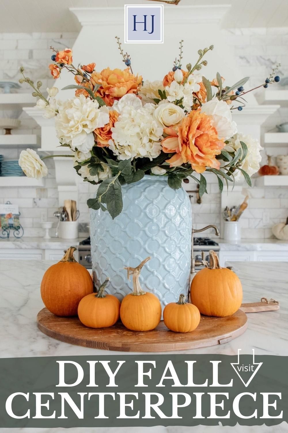 DIY Fall Centerpiece -   18 thanksgiving decorations for home living rooms ideas