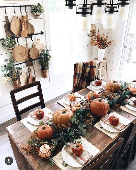 20 id?es rep?r?es sur Pinterest pour d?corer votre maison pour Halloween -   18 thanksgiving decorations for home living rooms ideas