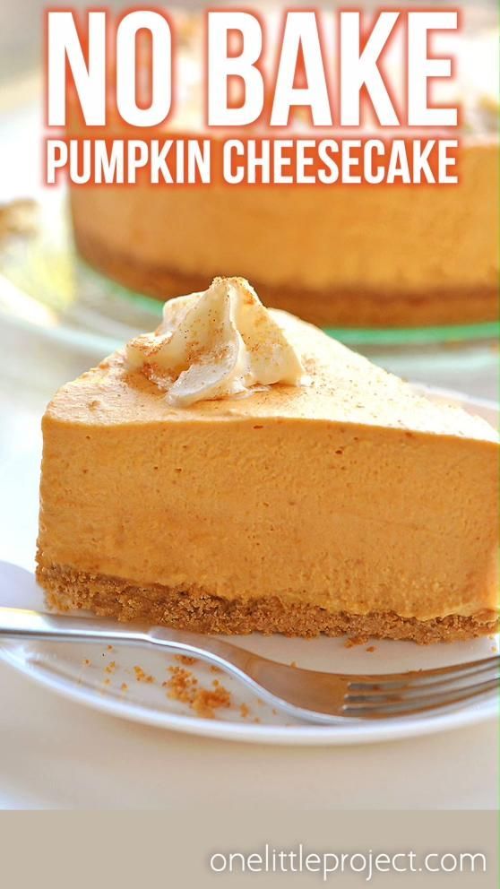 Easy No-Bake Pumpkin Cheesecake -   Popular