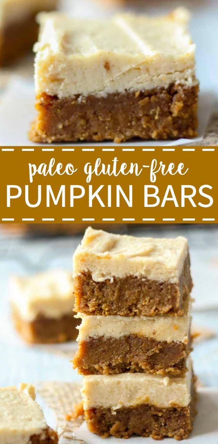 Paleo Pumpkin Bars | What Molly Made -   18 thanksgiving desserts ideas