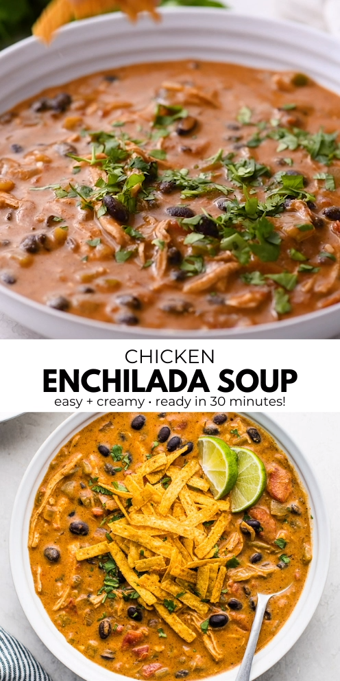 Chicken Enchilada Soup -   18 turkey soup leftover keto ideas