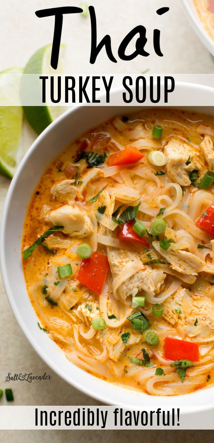 Thai Turkey Soup -   18 turkey soup leftover keto ideas