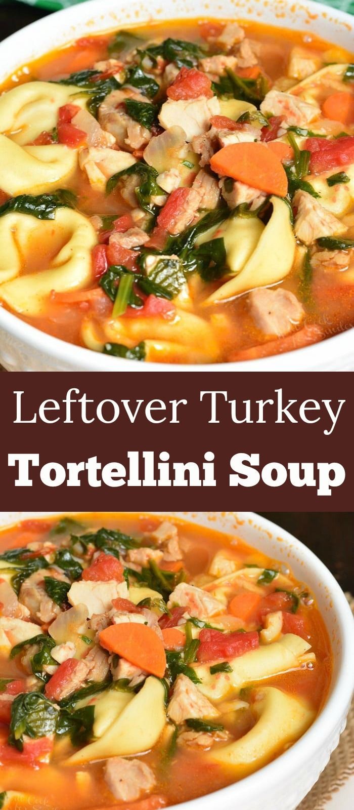 Leftover Turkey Tortellini Soup -   18 turkey soup leftover keto ideas