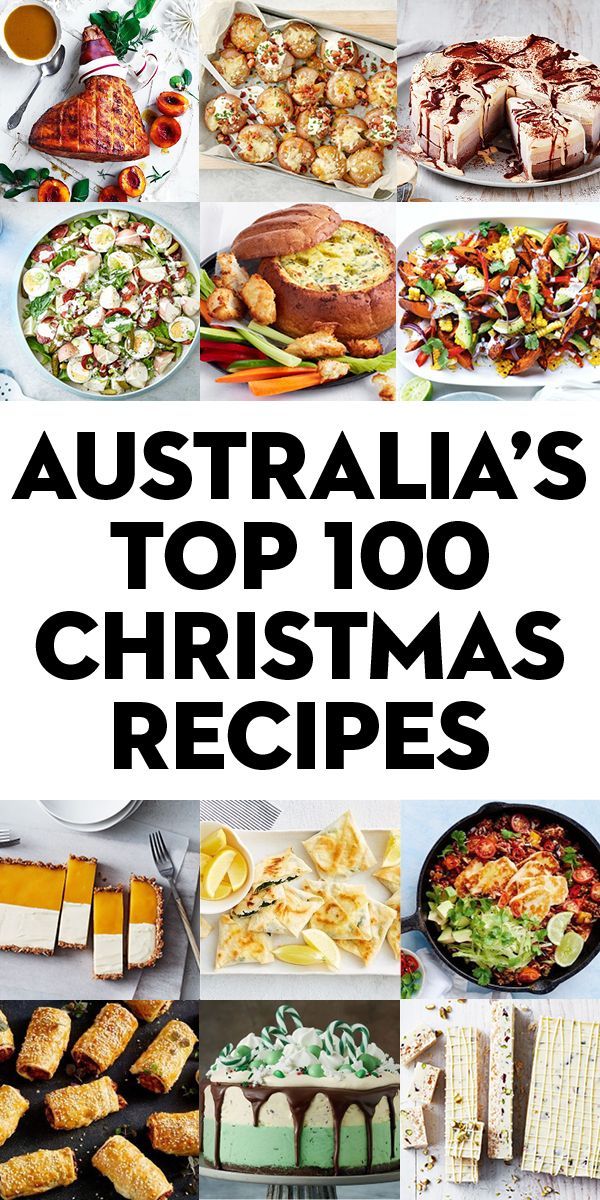Australia's top 100 Christmas recipes of all time -   18 xmas food dinner easy recipes ideas