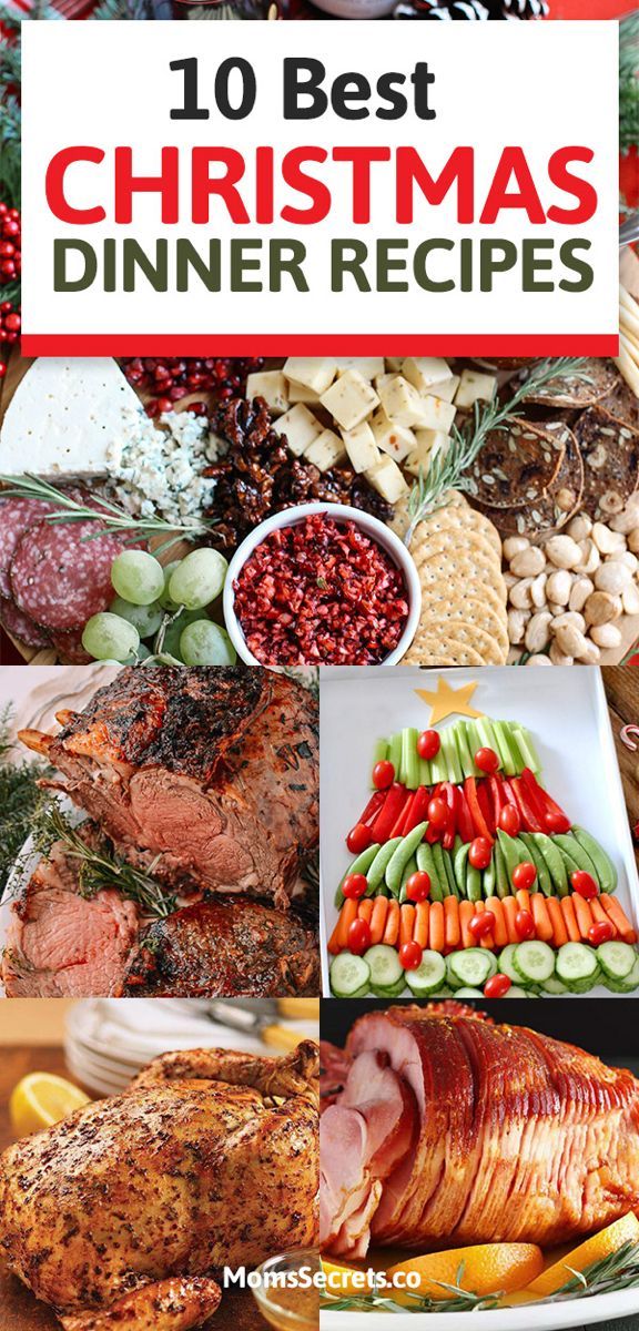 10 Christmas Dinner Recipes - Best Christmas Treats Ideas for Party -   18 xmas food dinner easy recipes ideas