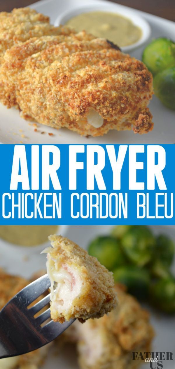 Air Fryer Chicken Cordon Bleu -   19 air fryer recipes chicken boneless keto ideas