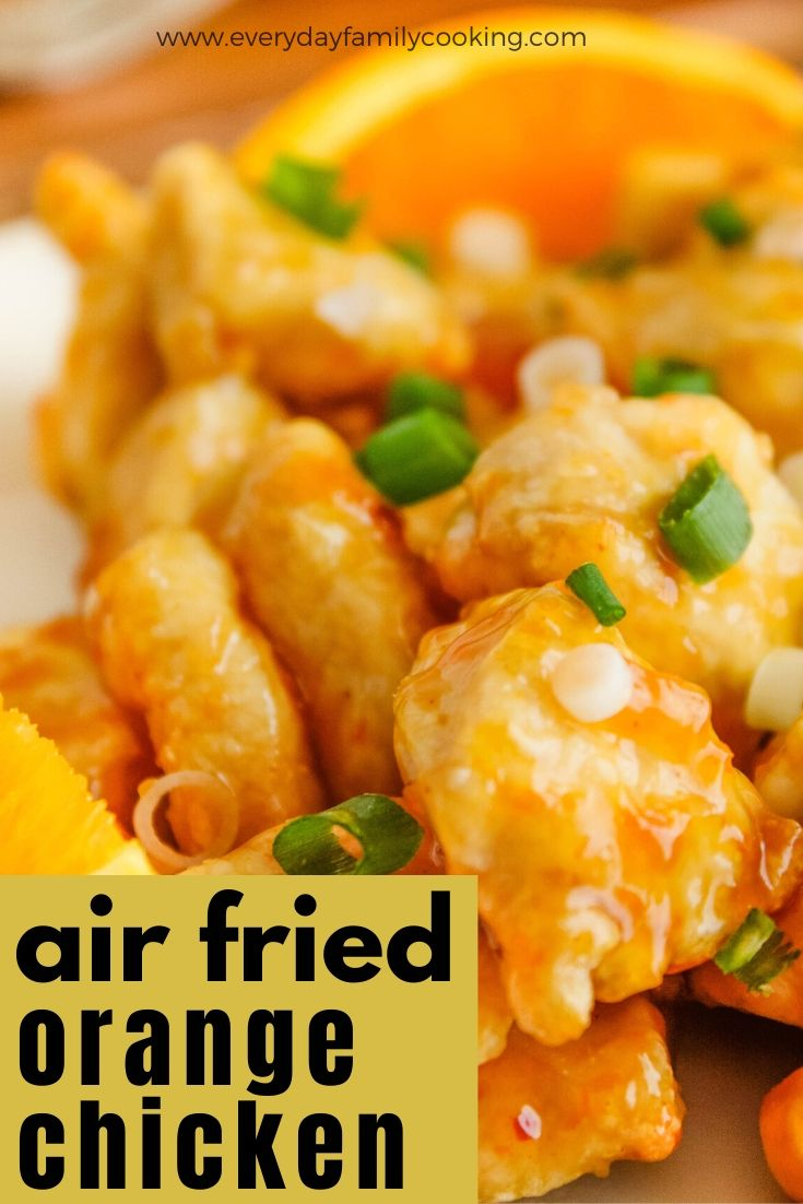 Air Fryer Orange Chicken | Easy Asian Chicken Recipe -   19 air fryer recipes chicken boneless keto ideas