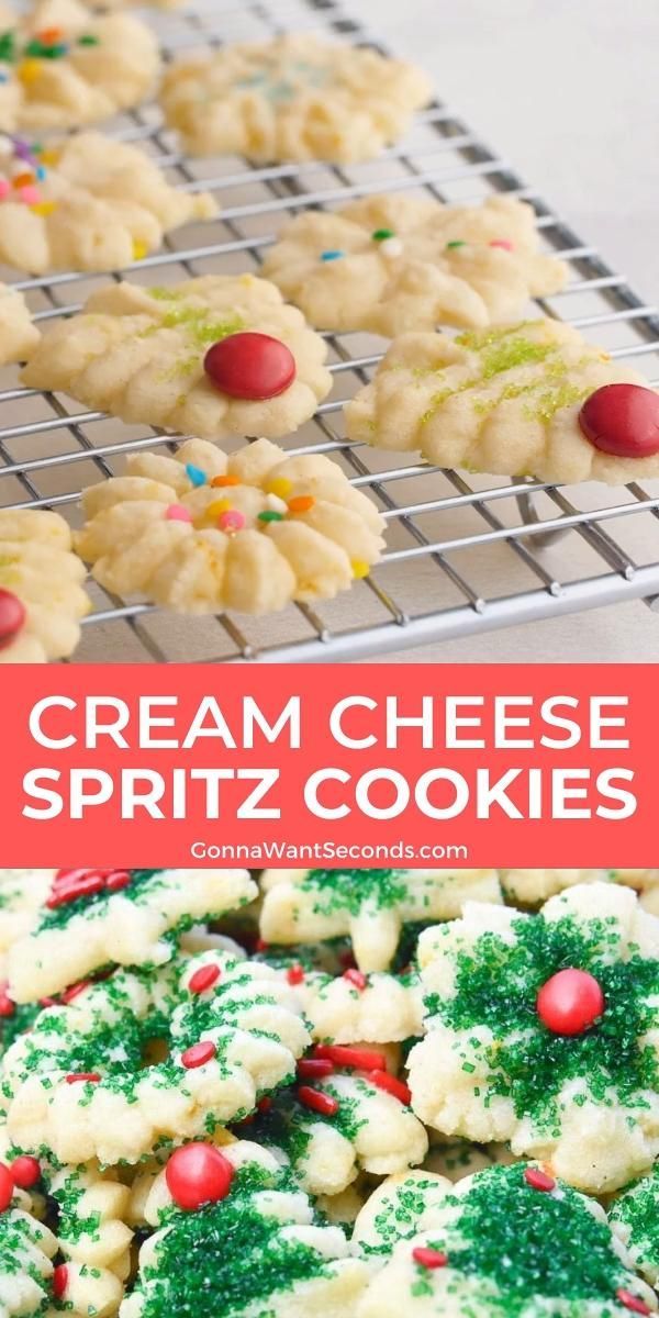 Cream Cheese Spritz Cookies -   19 christmas cookies recipes homemade ideas