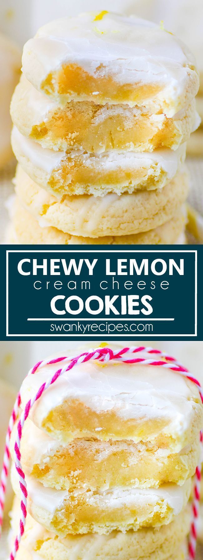 Soft Lemon Cream Cheese Cookies -   19 christmas cookies recipes homemade ideas