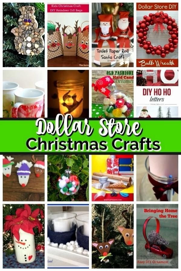 Easy Dollar Store Christmas Crafts -   19 diy christmas decorations easy budget ideas