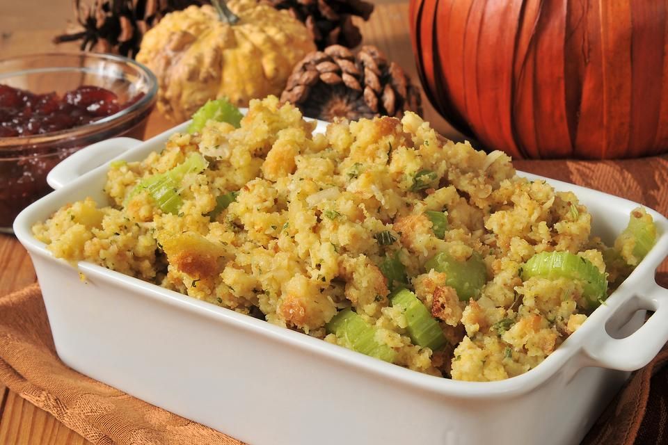 This Easy Cornbread Stuffing Recipe Is Ready in a Jiffy for Thanksgiving Dinner | Side Dishes | 30Seconds Food -   19 dressing recipes cornbread easy ideas