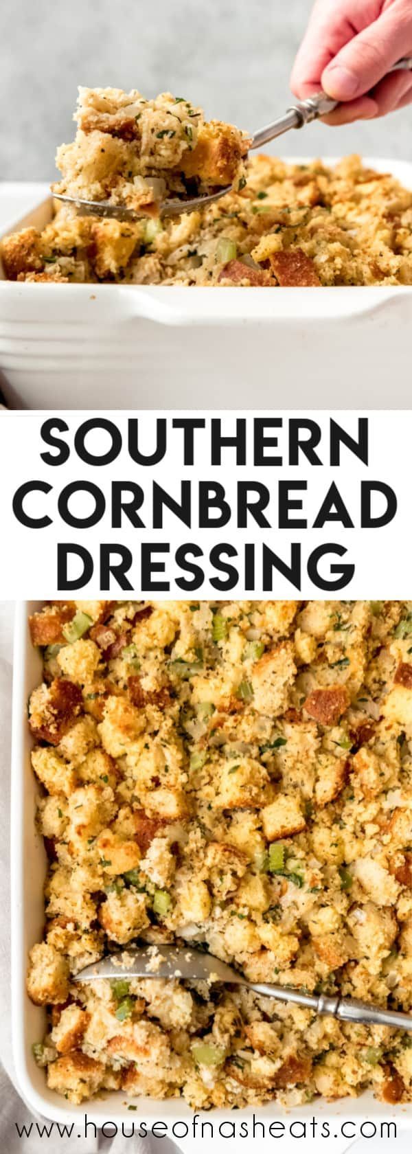 Easy Southern Cornbread Dressing - House of Nash Eats -   19 dressing recipes cornbread easy ideas
