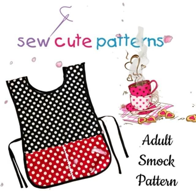 Adult Smock Pattern -   19 fabric crafts no sew fat quarters ideas