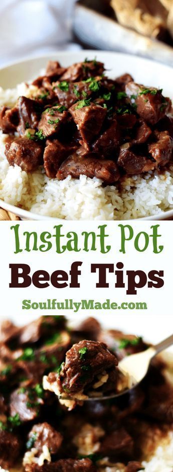 Instant Pot Beef Tips (Pressure Cooker Beef Tips) -   19 healthy instant pot recipes beef tips ideas