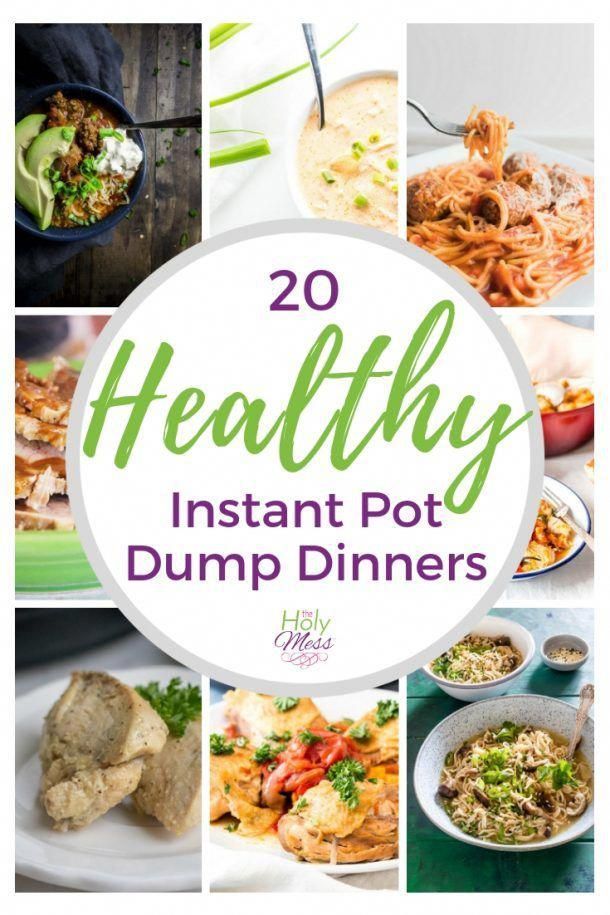 20 Healthy Instant Pot Dump Dinner Recipes The Holy Mess -   19 healthy instant pot recipes beef tips ideas