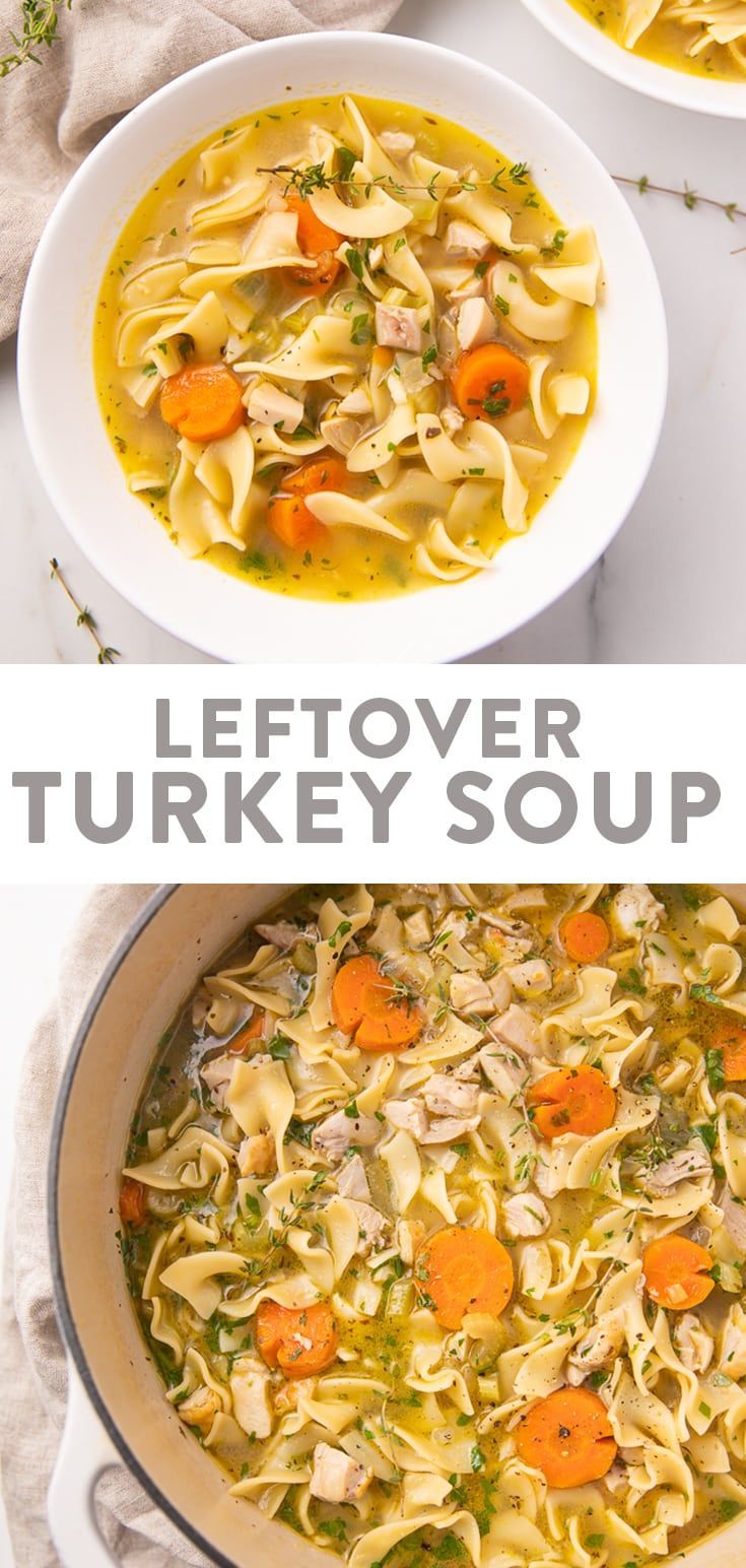 Turkey Noodle Soup Recipe -   19 leftover turkey recipes healthy soup ideas