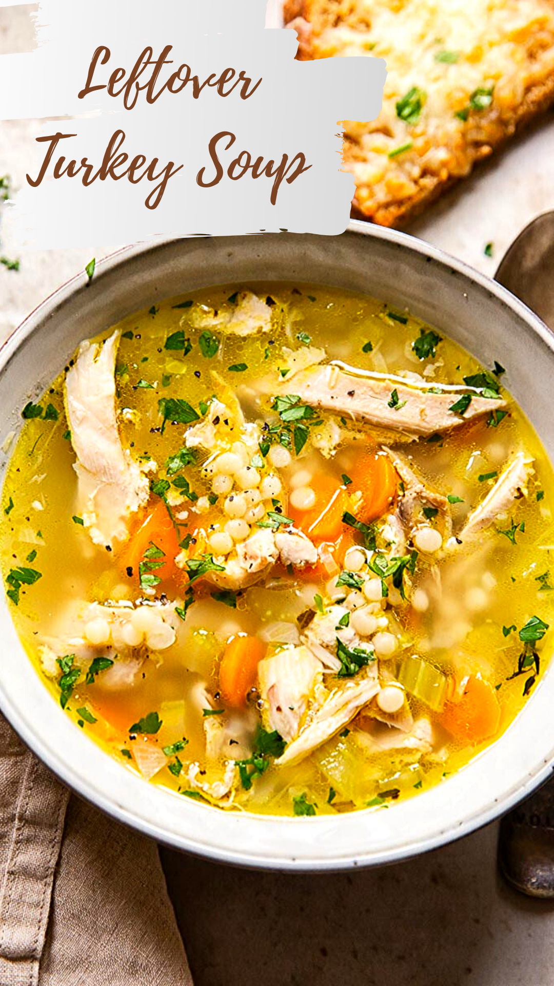 Leftover Turkey Soup -   19 leftover turkey recipes healthy soup ideas