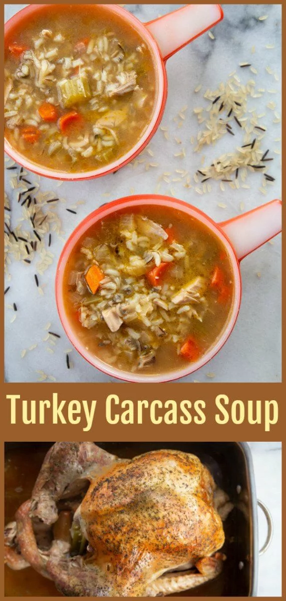 How to Make Turkey Carcass Soup | The Kitchen Magpie -   19 leftover turkey recipes healthy soup ideas