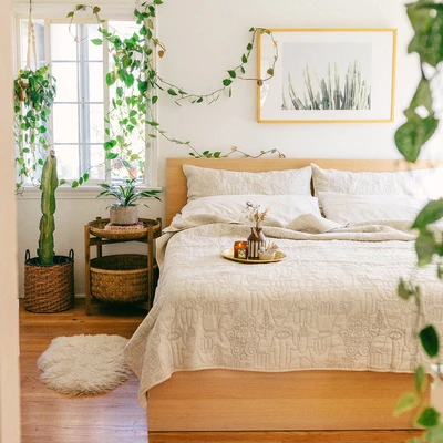 Natural Hamsa Quilt Set by Justina Blakeney - Queen/Full -   19 room decor bedroom modern ideas