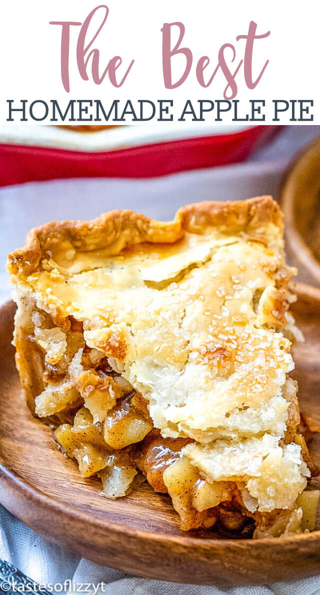 Homemade Apple Pie Recipe {Hints for the Best Apple Pie} -   19 thanksgiving desserts pie apple ideas