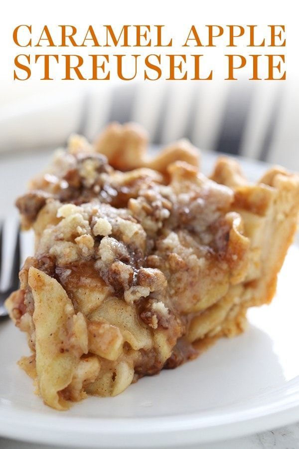 Caramel Apple Streusel Pie -   19 thanksgiving desserts pie apple ideas