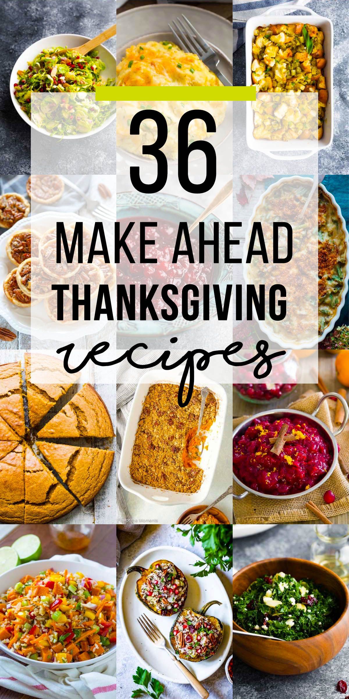 Make Ahead Thanksgiving Recipes -   19 thanksgiving sides recipes make ahead ideas