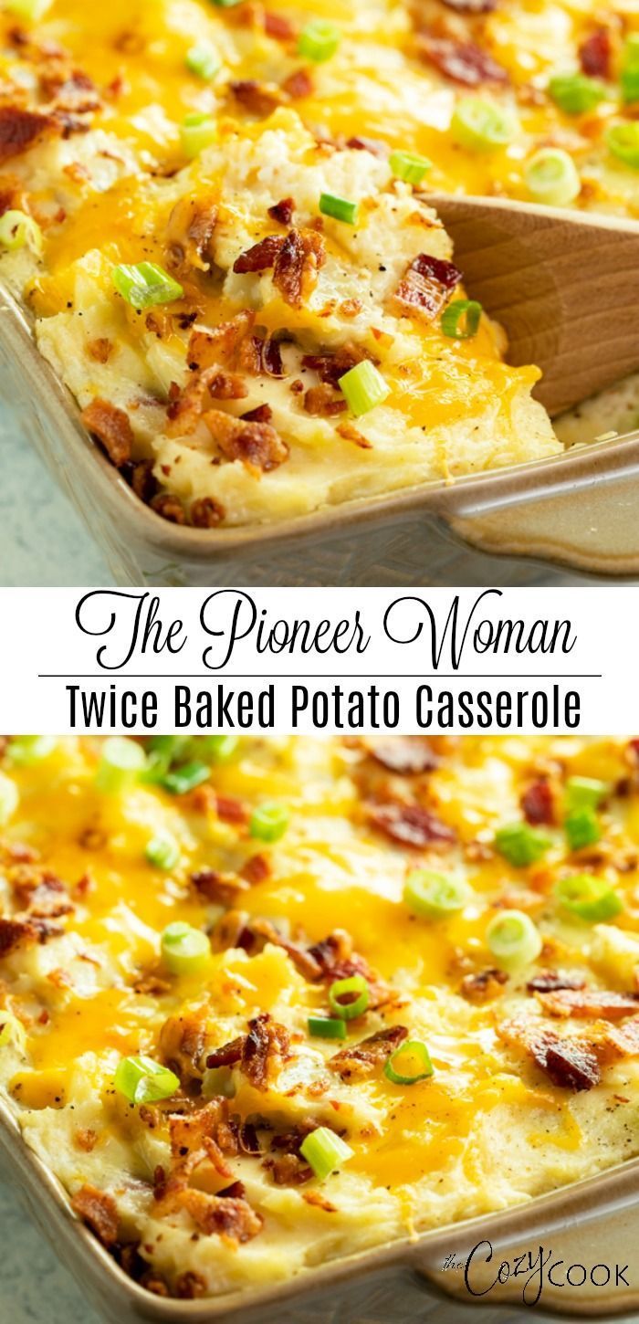 Twice Baked Potato Casserole -   19 thanksgiving sides recipes make ahead ideas