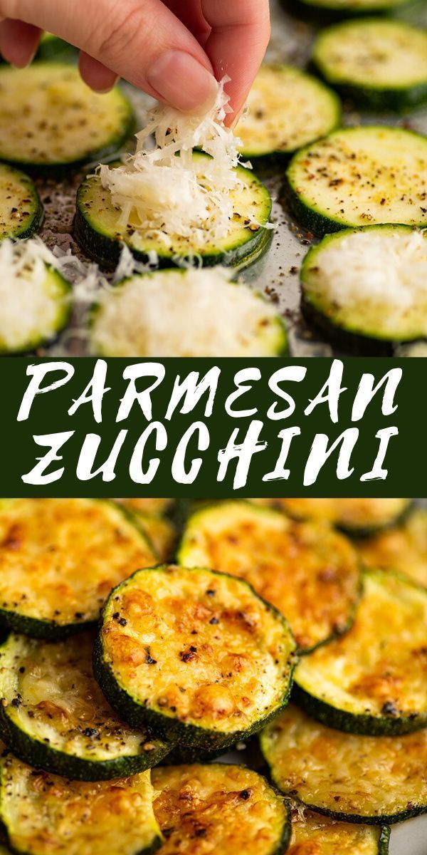 Roasted Parmesan Zucchini -   19 vegetable sides for thanksgiving dinner ideas
