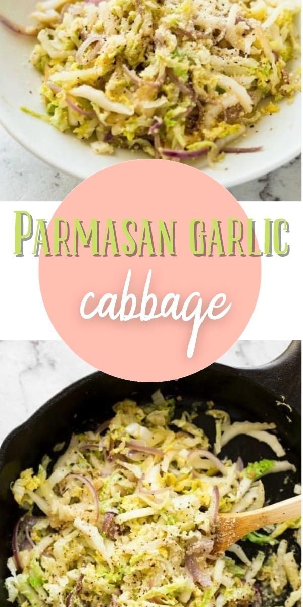 PARMESAN GARLIC CABBAGE -   19 vegetable sides for thanksgiving dinner ideas