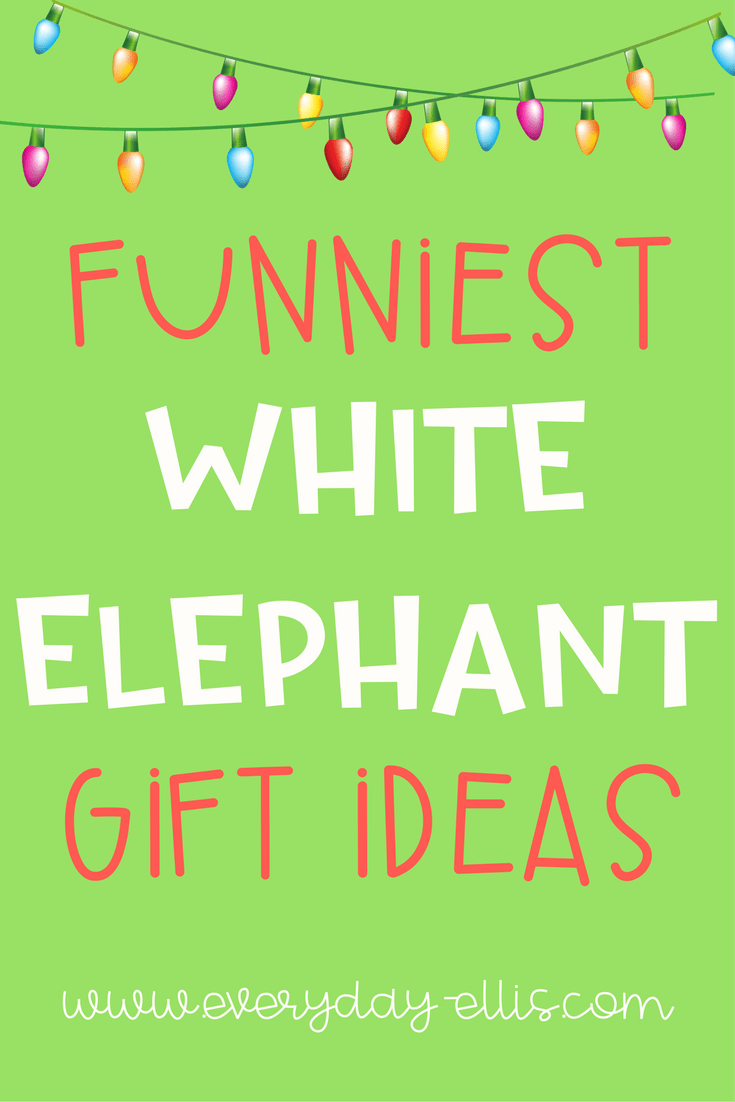 Giant List of White Elephant Gift Ideas • Everyday Ellis -   19 white elephant gift for work ideas