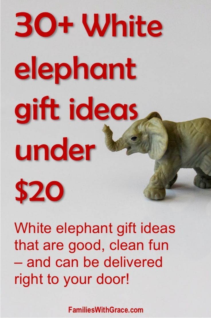 19 white elephant gift for work ideas
