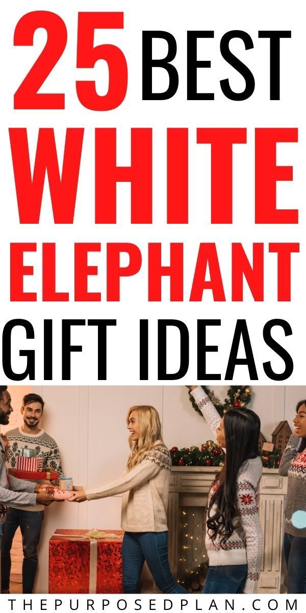 25 Best White Elephant Gifts People Want -   19 white elephant gift for work ideas