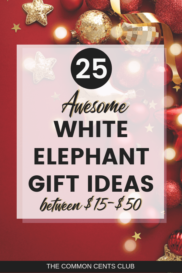 25 Useful White Elephant Gift Ideas Everyone Will Fight For | The Common Cents Club -   19 white elephant gift for work ideas