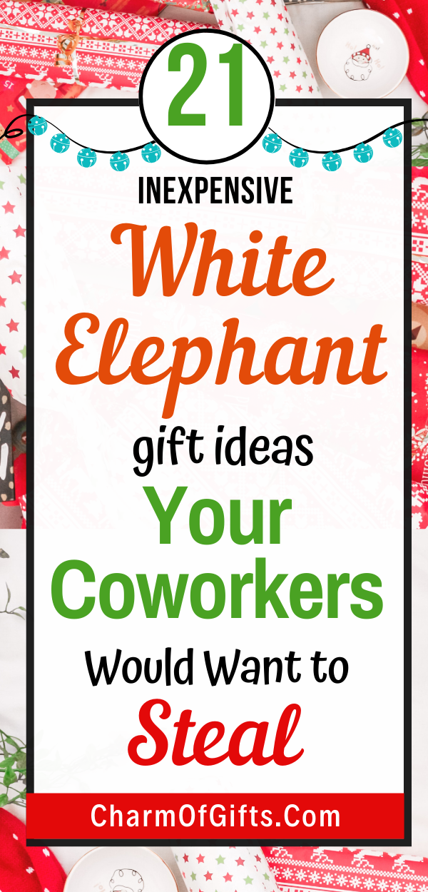 Cheap White Elephant Gifts For Office Staff Perfect For Holidays -   19 white elephant gift for work ideas