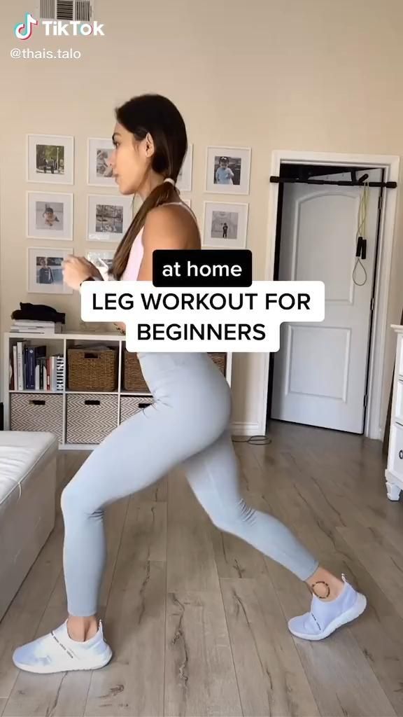 Leg Workout For Beginners -
