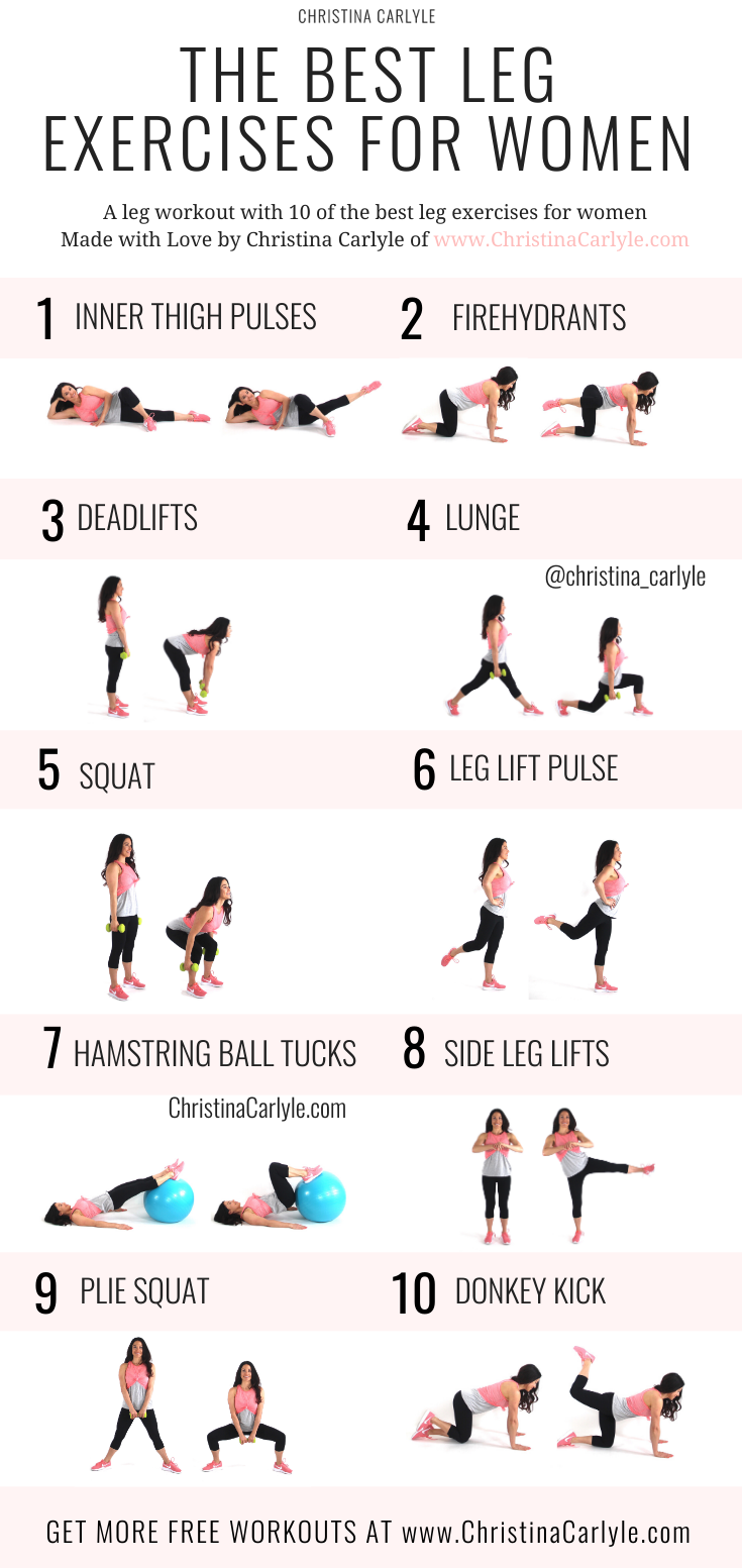 The 10 Best Leg Exercises for Women -   19 workouts for beginners ideas