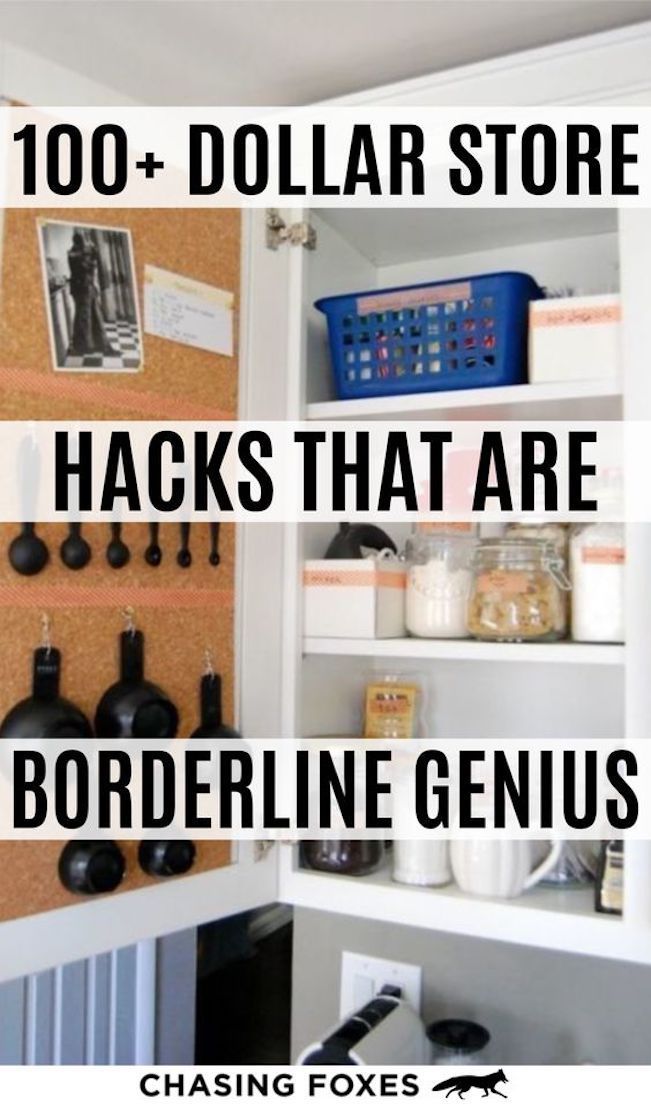 100+ DIY Dollar Store Hacks -   20 diy projects for men hacks ideas