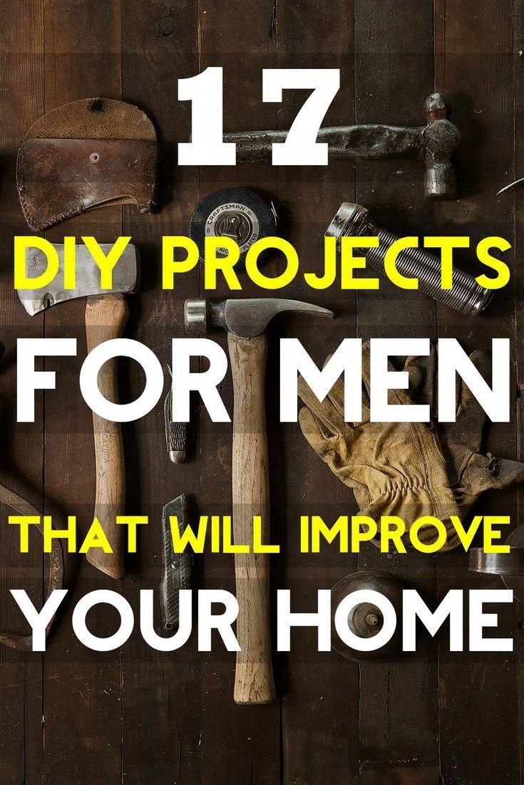 17 Cool DIY Projects For Men That Will Improve Your Home OUTDOORS -   20 diy projects for men hacks ideas