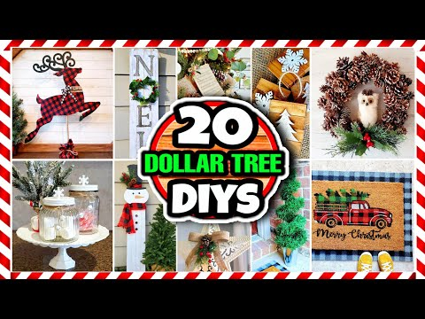 20 Dollar Tree DIY Christmas Decorations & Ideas for 2020  -   21 christmas decor diy dollar tree 2020 ideas