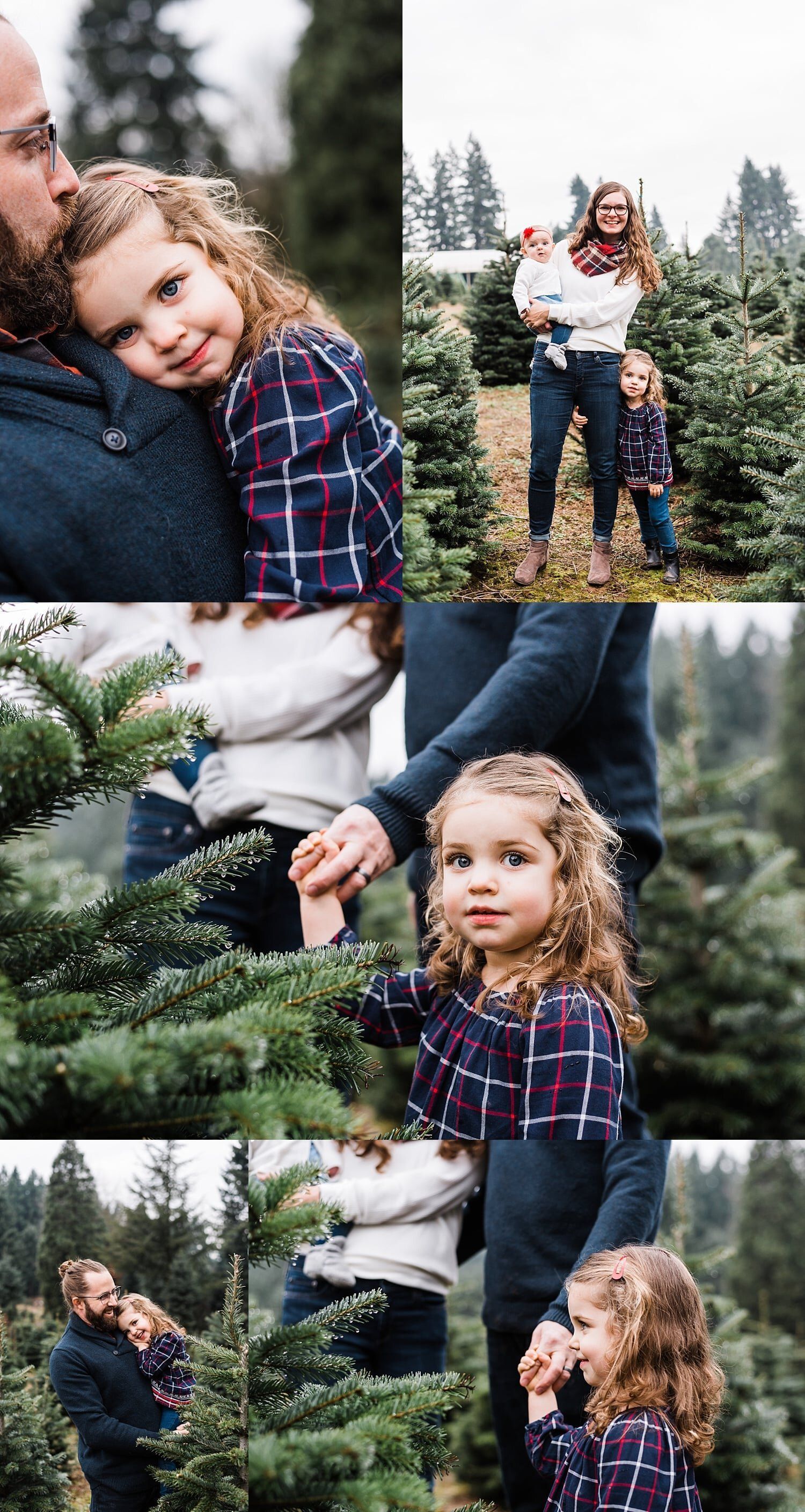 Christmas Tree Farm Family Photos | Merry Christmas! -   21 christmas photoshoot family outdoor ideas