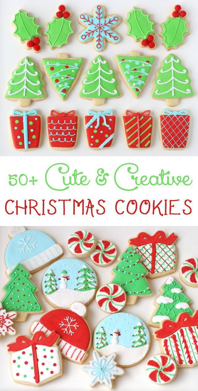 Decorated Christmas Cookies - Glorious Treats -   21 gingerbread cookies decorated christmas ideas