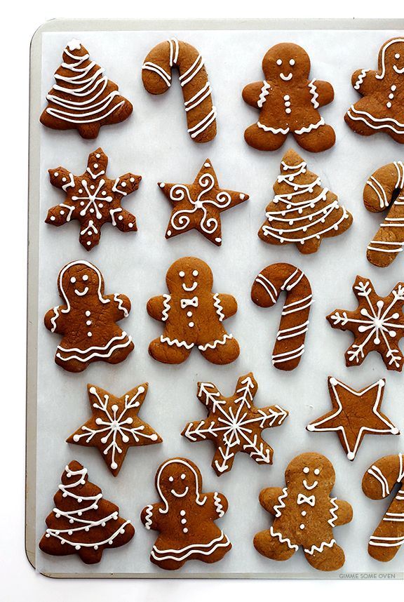 Gingerbread Cookies | Gimme Some Oven -   21 gingerbread cookies decorated christmas ideas
