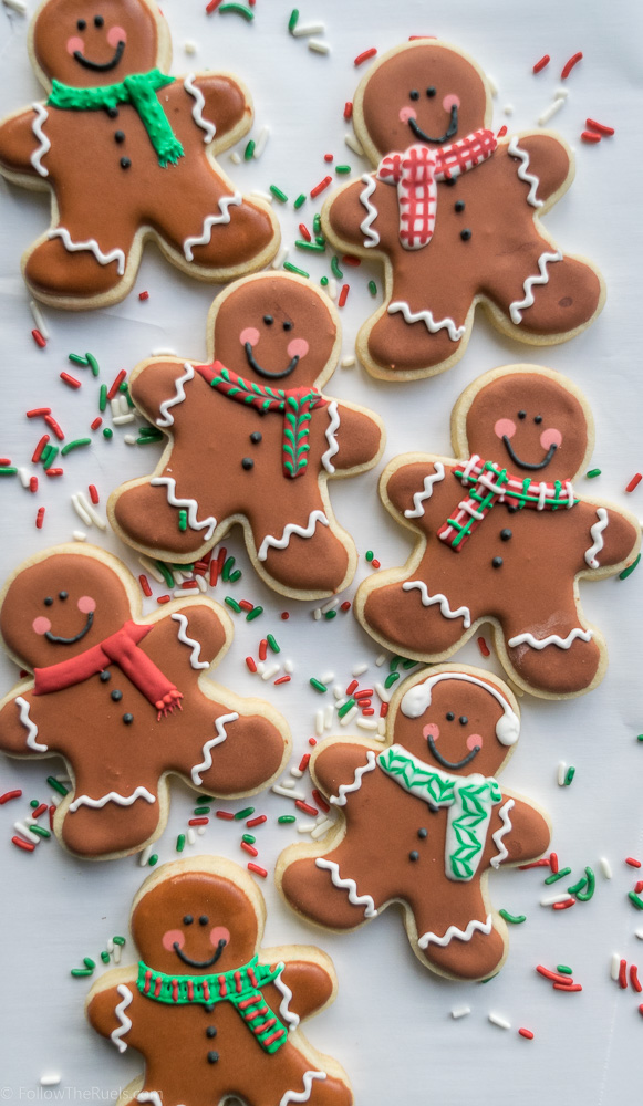 Gingerbread Men Sugar Cookies — Honey Blonde -   21 gingerbread cookies decorated christmas ideas