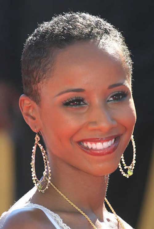 Short Haircuts For Black Women With Round Faces Very Short