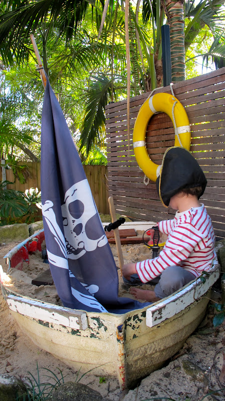 8. The Old Boat Sand Pit -   25 Outdoor Play Areas For Kids Transforming Regular Backyards Into Playtime Paradises